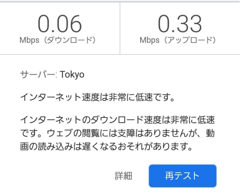 インターネット速度計測