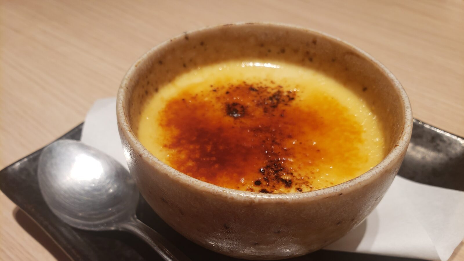 俺のやきとりのクリームブリュレ